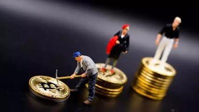 Large-scale mining farm with rows of active mining rigs