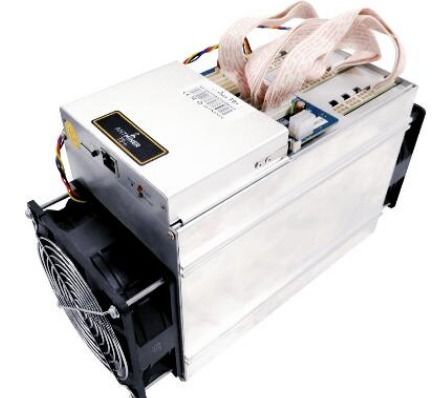 Close-up of a high-performance mining rig